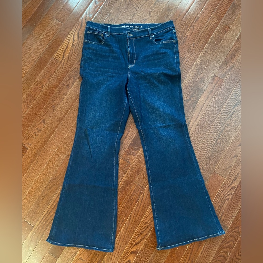 American Eagle High Rise Flare Jeans